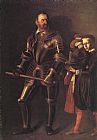 Caravaggio Canvas Paintings - Alof de Wignacourt